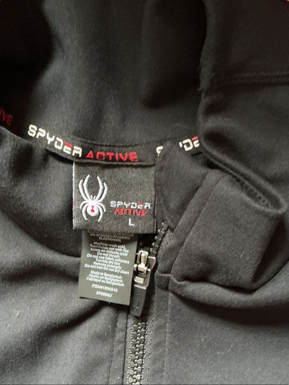 Spyder Women's Black Full-Zip Jacket - Picture 2 of 3